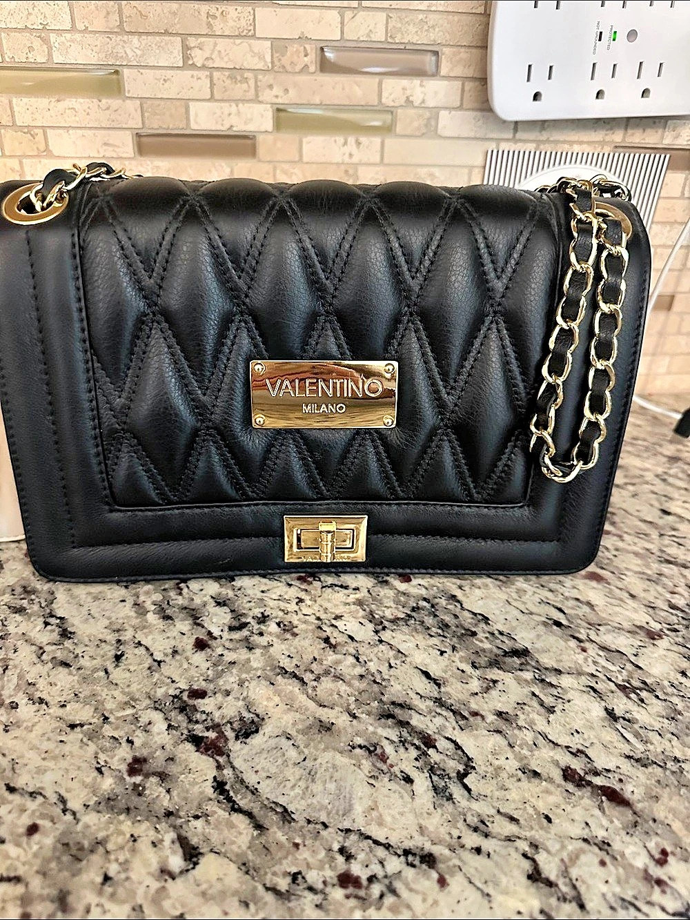 Valentino Milano Shoulder Bags Black Size One Size